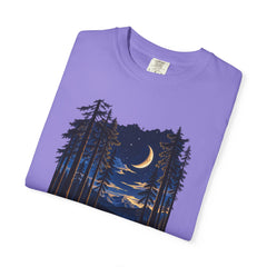 Moonlit Forest T-Shirt – Nature Lover Camping Shirt