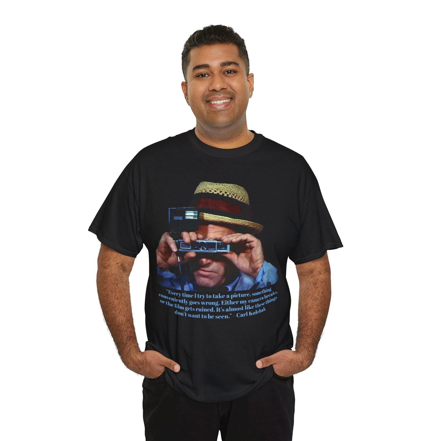 The Night Stalker Carl Kolchak Quote - Graphic Unisex Heavy Cotton Tee