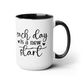 Inspirational Quote Mug / Motivational Quote Mug / Positive Attitude  / Two-Tone Coffee Mug / Gift for her / Gift for him / New Beginning