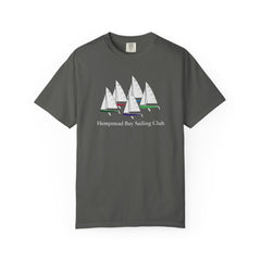 Hempstead Bay Sailing Club T-Shirt — Vintage Sailboat Race Day Tee