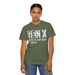 Raised on Hose Water and Neglect — Retro Graphic T-Shirt (Vintage Gift for Gen X)