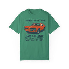 Retro Pontiac 1969 GTO Judge - Unisex Comfort Colors Garment Dyed T-Shirt