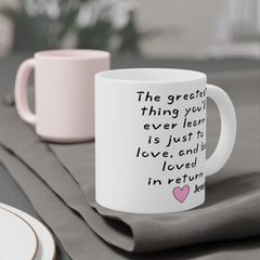 The greatest thing you'll ever learn is just to love | Moulin Rouge Movie Quote,Valentine Gift,Anniversary Gift,Boyfriend Gift,Husband Gift