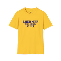 THE BREAKFAST CLUB - Shermer High School 1984 Unisex Softstyle T Shirt  Dont You Forget About Me