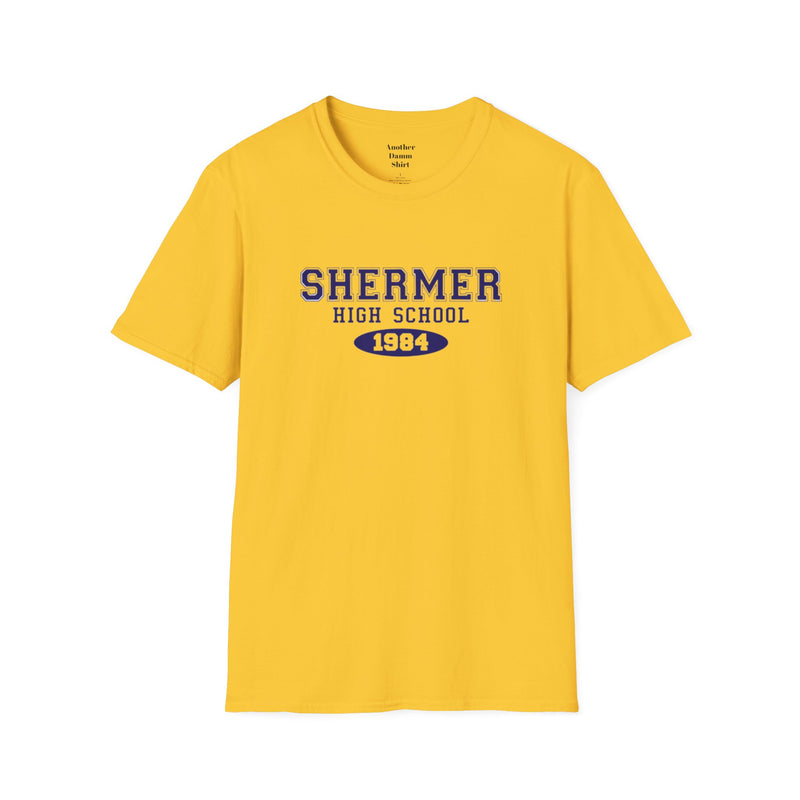 THE BREAKFAST CLUB - Shermer High School 1984 Unisex Softstyle T Shirt  Dont You Forget About Me
