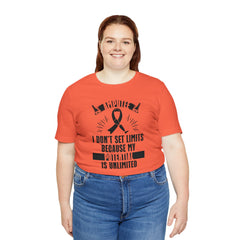 Motivational Amputee Quote - Unisex T Shirt