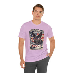 Personalized with your Dogs name and image Patriotic Dog T-Shirt