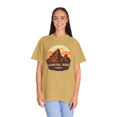 Capitol Reef National Park Graphic, Comfort Colors Soft Relaxed Fit Unisex Garment-Dyed T-shirt