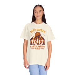 Earth, Wind & Fire Inspired Unisex T-Shirt, September Celebration Tee, Music Lover Gift, Vintage Style Top, Concert Shirt