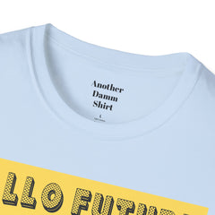 Hallo Future Pop Art Guy Unisex Softstyle T-Shirt