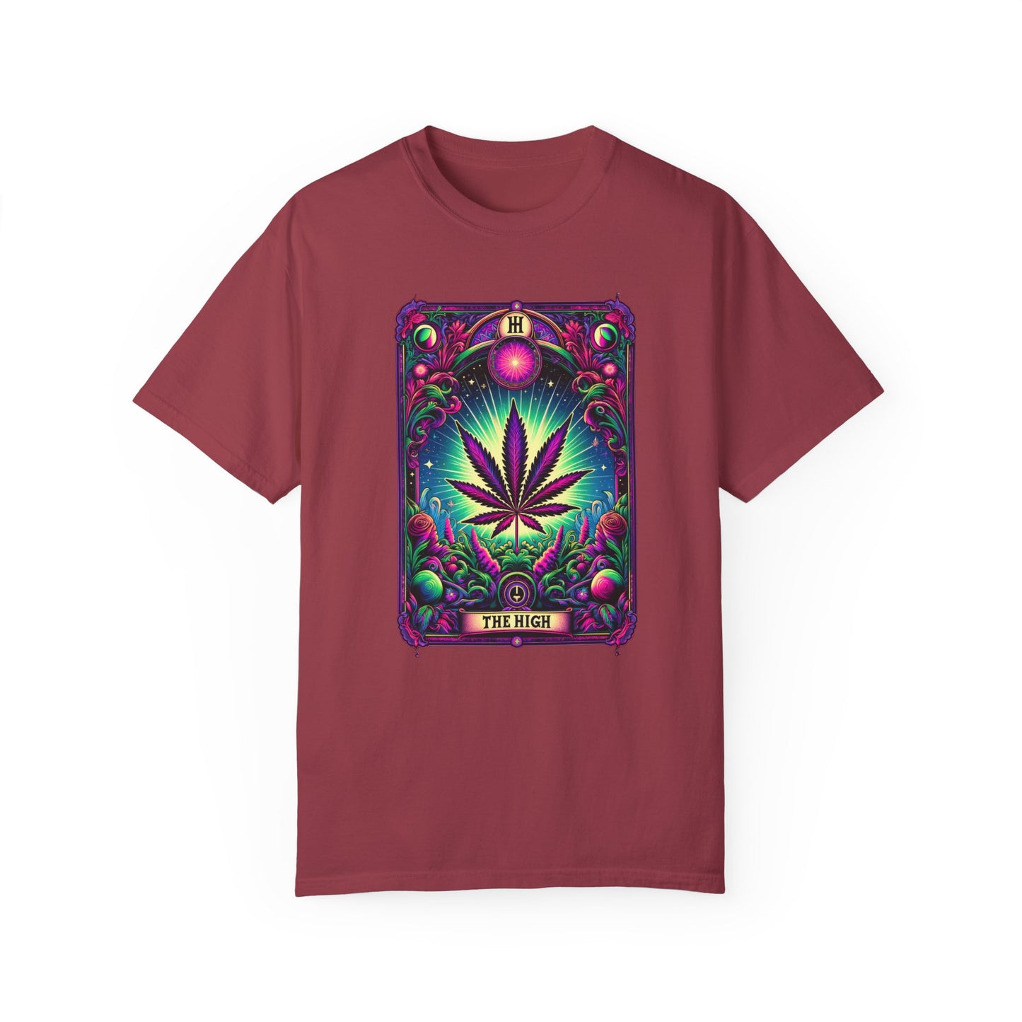 TAROT CARD WEED - Vintage Style T Shirt