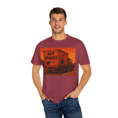 Not Fragile Unisex Garment-Dyed T-Shirt -BTO Inspired Vintage Guitar Graphic Tee