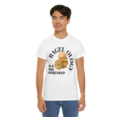 BAGEL -OLOGY NY H20 Needed - Unisex Heavy Cotton Tee