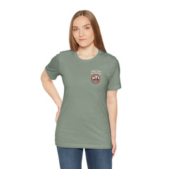 Montana Rules Tee - “3 Things You Don’t Do in Montana: Don’t Pet the Buffalo, Outdrink Canadians, Mess with Cowboy Music”