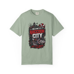 Raccoon City Graphic T-Shirt — "Welcome to Raccoon City" Horror Gamer Tee
