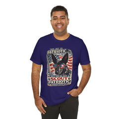 Personalized with your Dogs name and image Patriotic Dog T-Shirt