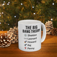 Fun Big Bang Theory Ceramic Mug, Scientist Gift, Unique Fan Gift