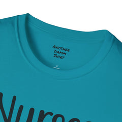 Nurses Are Our Heroes - Unisex Softstyle T-Shirt | Nurse Awareness,Medical Wear,Gift For Her,Scrubs Lover,Hospital Staff,Registered Nurse,RN