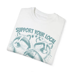 Support Local Street Cats, Retro Style Comfort Colors Shirt