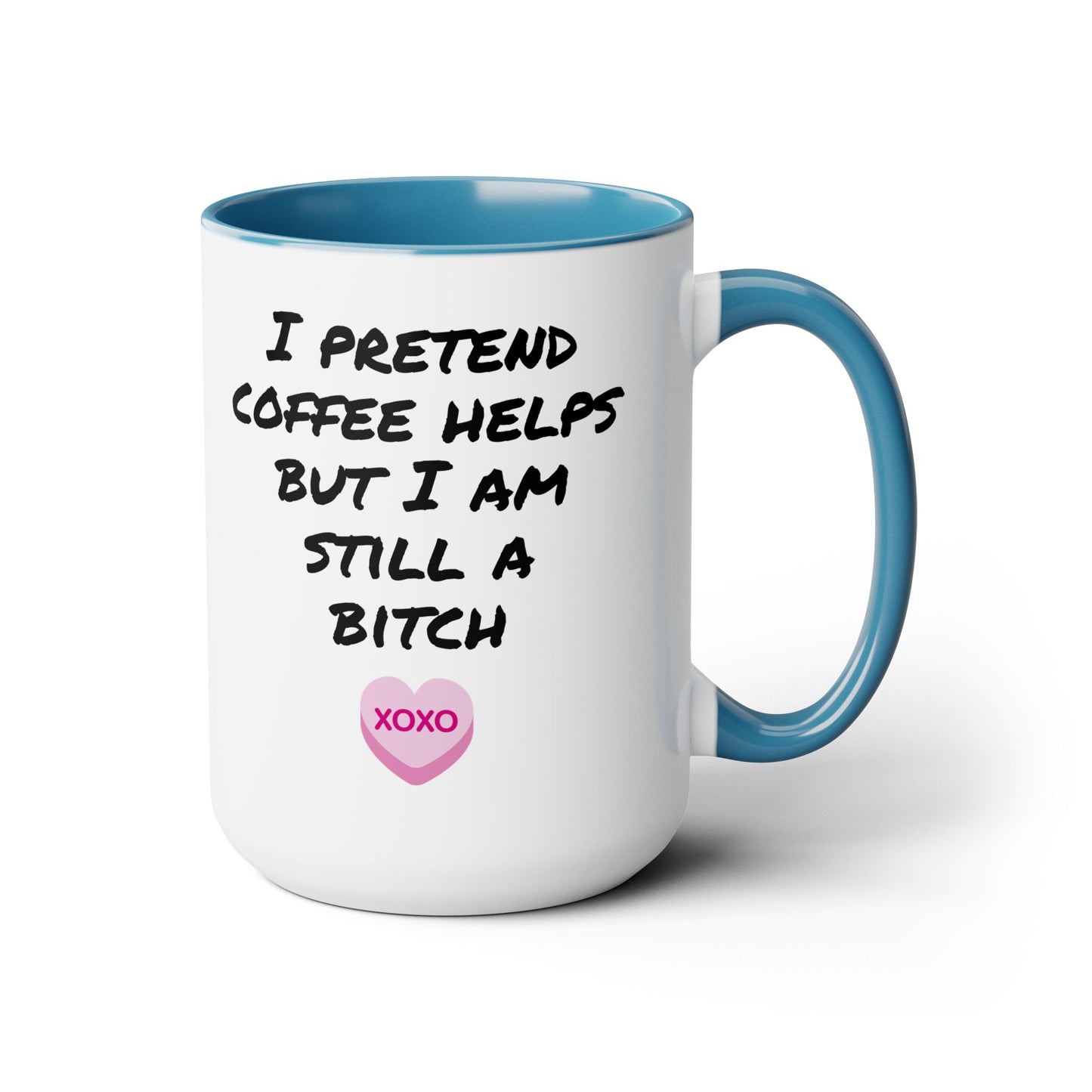 Sassy coffee mug - Two-tone 15oz mug