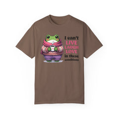 Vintage Style Funny Frog Tshirt  - Stylish Unisex T Shirt