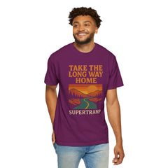 Retro Supertramp Inspired T-Shirt, Vintage Music Tee, Casual Unisex Shirt, Perfect for Road Trips, Gift for Music Lovers