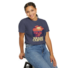 Grand Canyon National Park Graphic, Comfort Colors Soft Relaxed Fit Unisex Garment-Dyed T-shirt