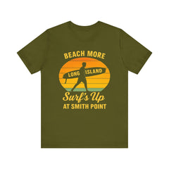 Smiths Point Beach Vibes Unisex Tee - Surf's Up Long Island | Summer Shirt