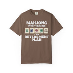 Mahjong Retirement Plan Unisex T-Shirt - Fun Gift for Friends