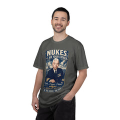 Nukes I Am Your Father Vintage United States Navy Nuclear Power Submarine Graphic T-Shirt