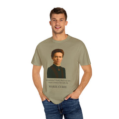 Marie Curie Portrait T‑Shirt — "I Make Science Literally Lit" Science Tee