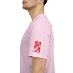 SUBMARINER RED Friday T Shirt with Fouled Anchor, American Flag, FBM / Boomer Silhouette. Remember Everyone Deployed, Dolphins