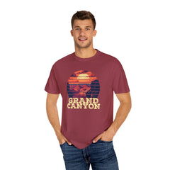 Grand Canyon National Park Graphic, Comfort Colors Soft Relaxed Fit Unisex Garment-Dyed T-shirt
