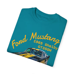 Retro Ford Mustang 1965 Shelby GT350H Unisex Comfort Colors Garment Dyed T-Shirt