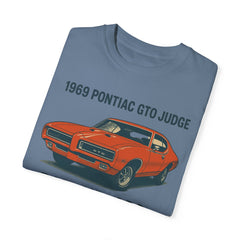 Retro Pontiac 1969 GTO Judge - Unisex Comfort Colors Garment Dyed T-Shirt