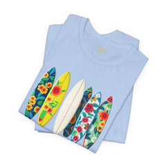 Surfboard Meeting Unisex Tee - Fun Beach Vibe for Summer Gatherings