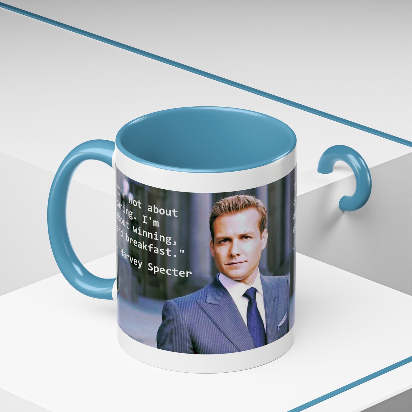 Harvey Specter Suits Mug: Inspirational TV Quote, 11-15oz