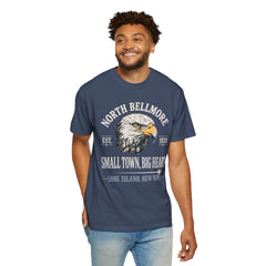 Your Home Town Personalized Eagle T‑Shirt — "Small Town, Big Heart"