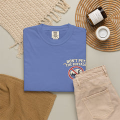 Wyoming Funny Roadtrip T-Shirt — "Three Things You Don’t Do in Wyoming" Adventure Tee