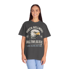 Your Home Town Personalized Eagle T‑Shirt — "Small Town, Big Heart"