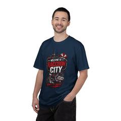 Raccoon City Graphic T-Shirt — "Welcome to Raccoon City" Horror Gamer Tee