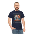 Amputee Exploding JetPack Humor - Unisex Garment-Dyed T-shirt