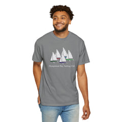 Hempstead Bay Sailing Club T-Shirt — Vintage Sailboat Race Day Tee