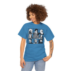 The Brainy Bunch Tee — Vintage Scientist Portraits Graphic T-Shirt