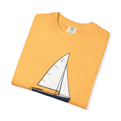 Hempstead Bay Sailing Club Graphic T-Shirt — "Real Sailors Fly Scots" Nautical Tee