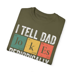 I TELL DAD JOKES  Comfort Colors 1717, unisex garment-dyed t-shirt,