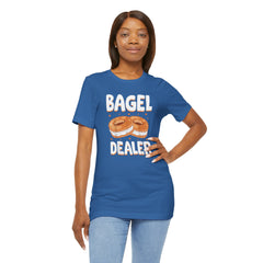 Funny Bagel Dealer Tee - Graphic Shirt