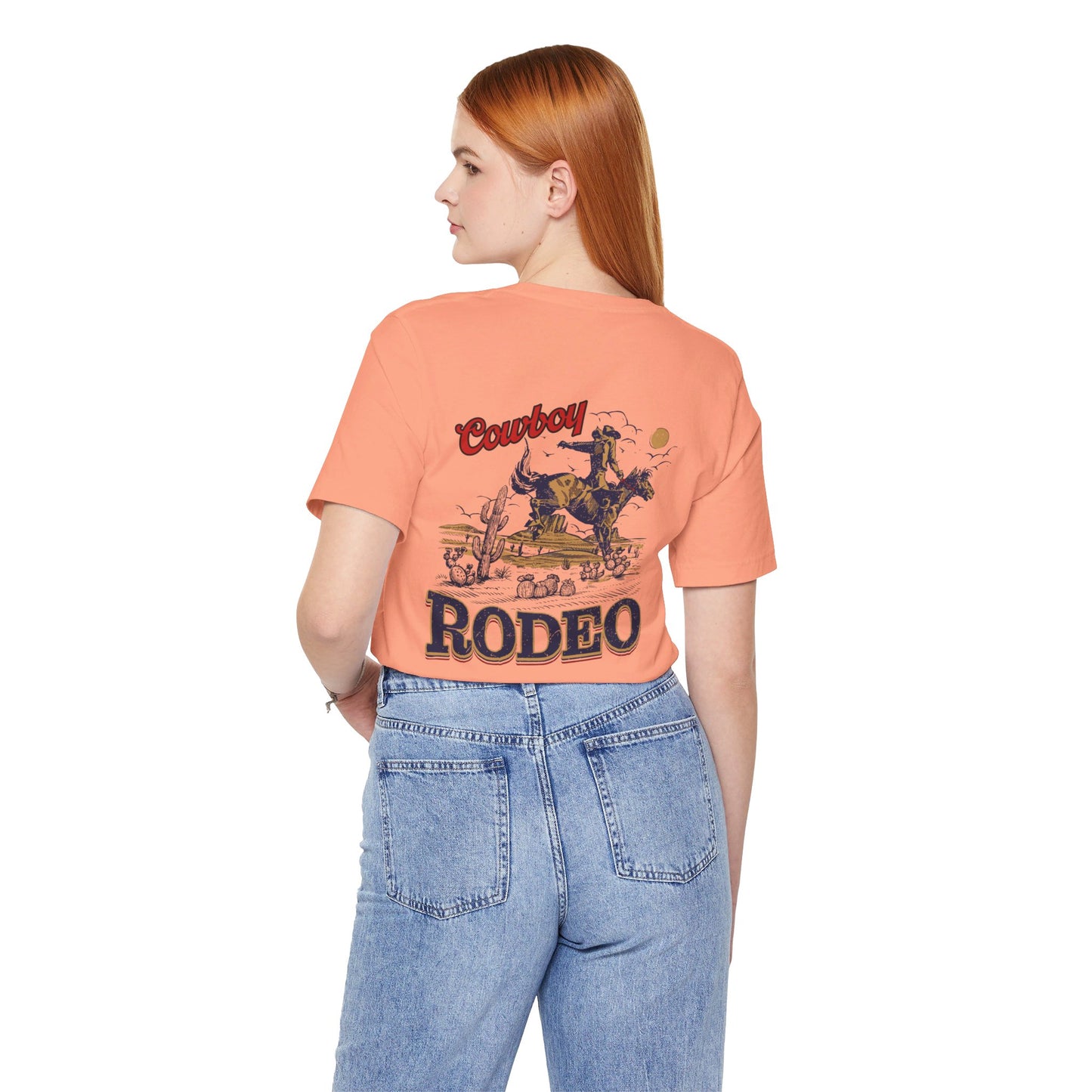 Cowboy Rodeo Vintage Style Graphic TShirt