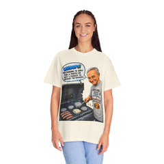Grill Master Grandpa Funny BBQ T-Shirt — "Whoops! Pretending to Grill for a Photo" Graphic Tee