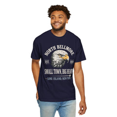 Your Home Town Personalized Eagle T‑Shirt — "Small Town, Big Heart"